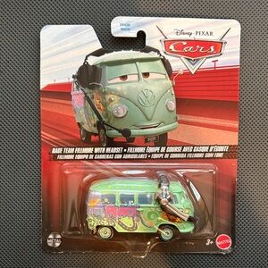 Disney Cars Fillmore Die-Cast Van — Light Green with Multicolor Graphics